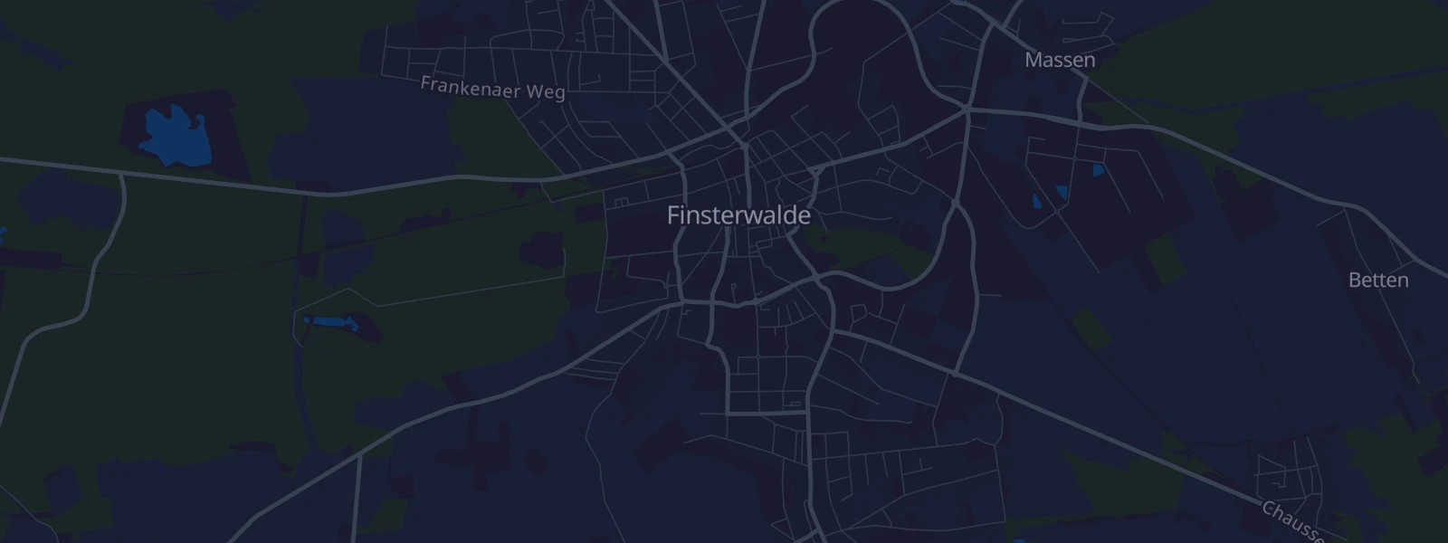 Karte von Finsterwalde