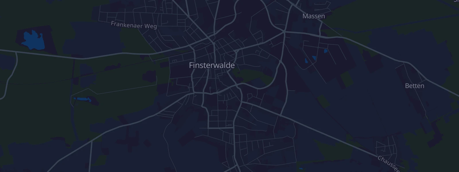 Karte von Fiinsterwalde