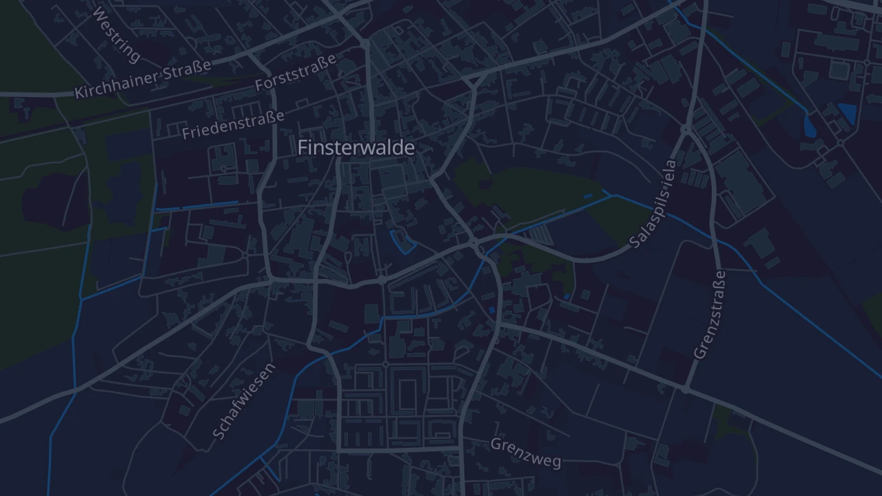 Karte von Fiinsterwalde