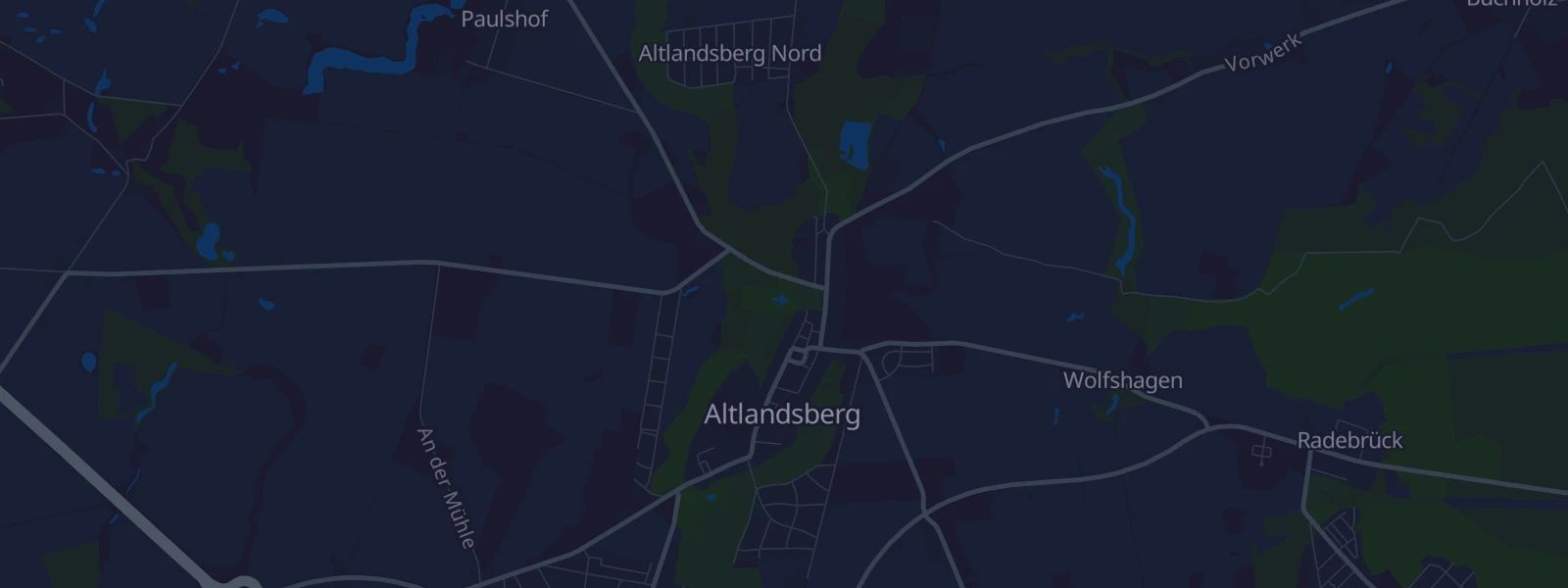 Karte von Altlandsberg