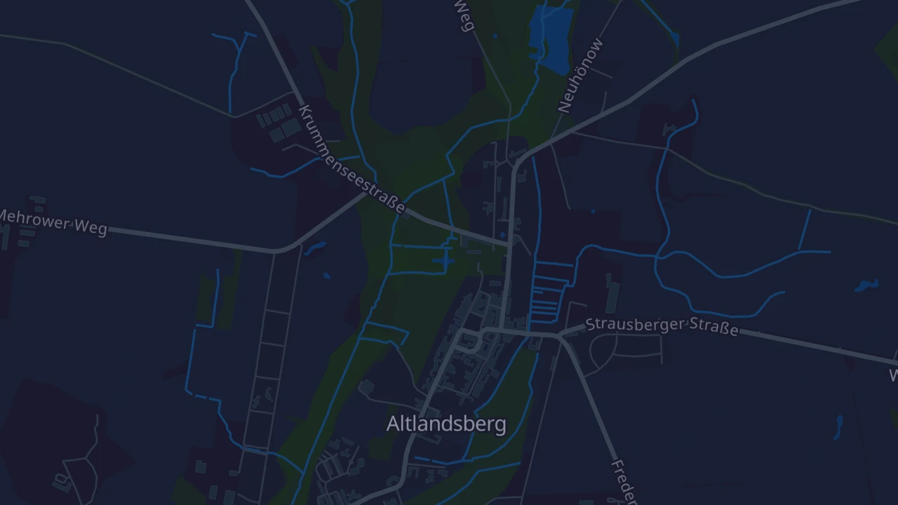 Karte von Altlandsberg