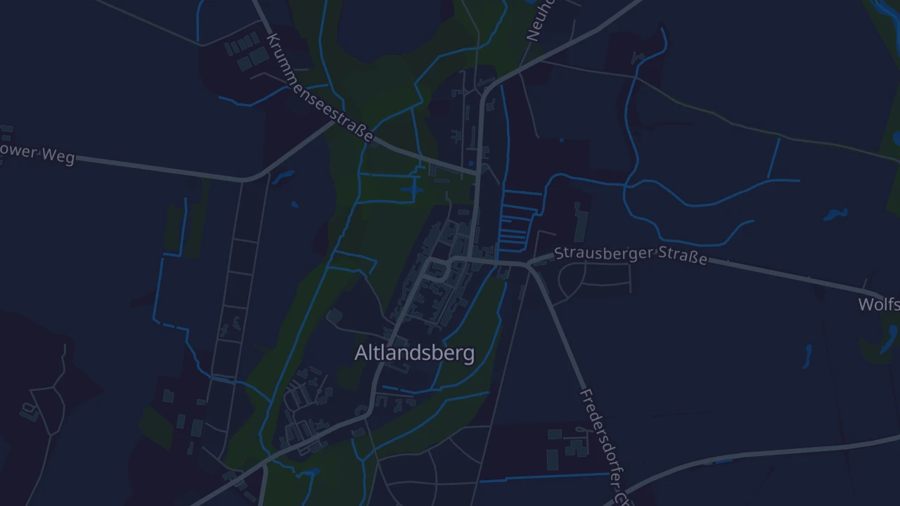 Karte von Altlandsberg