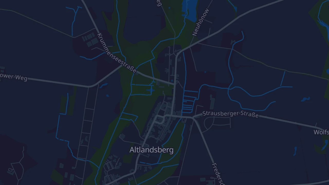 Karte von Altlandsberg