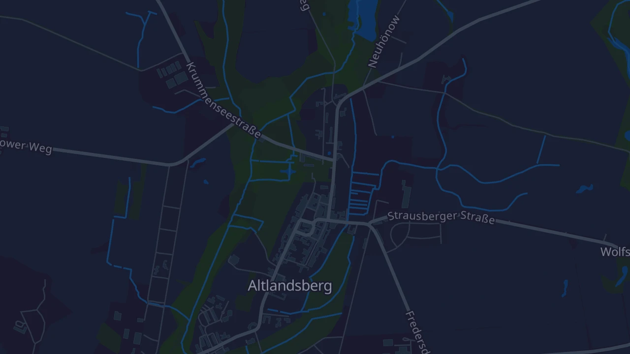 Karte von Altlandsberg