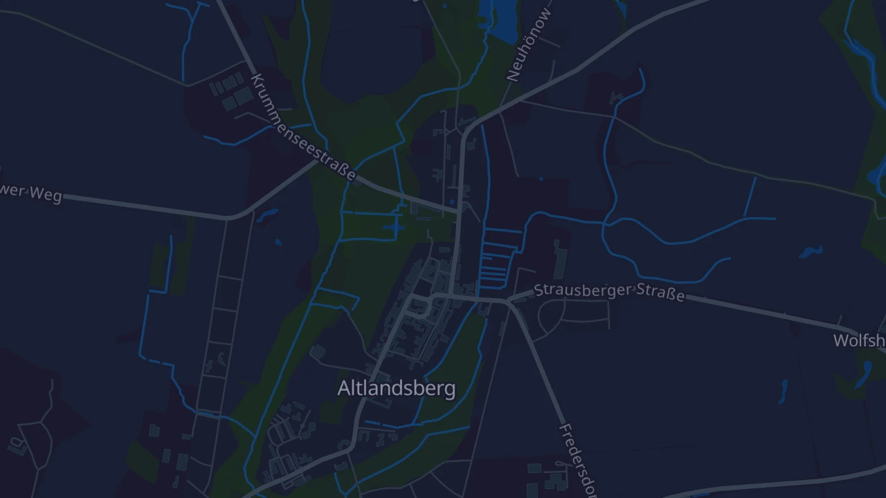 Karte von Altlandsberg