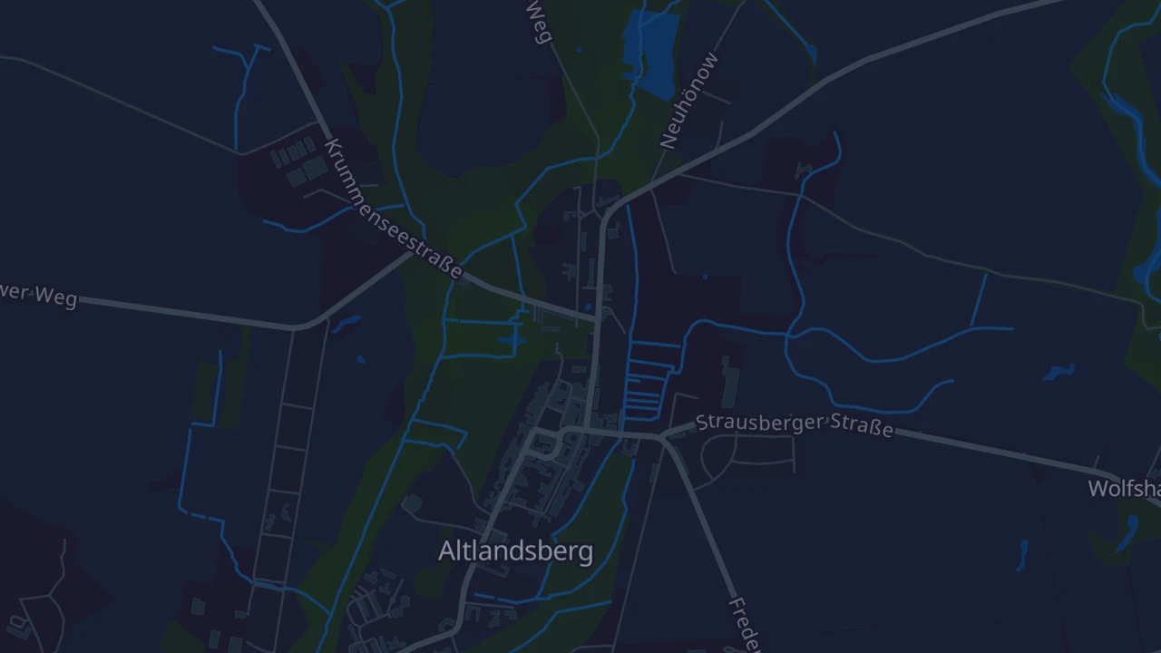 Karte von Altlandsberg