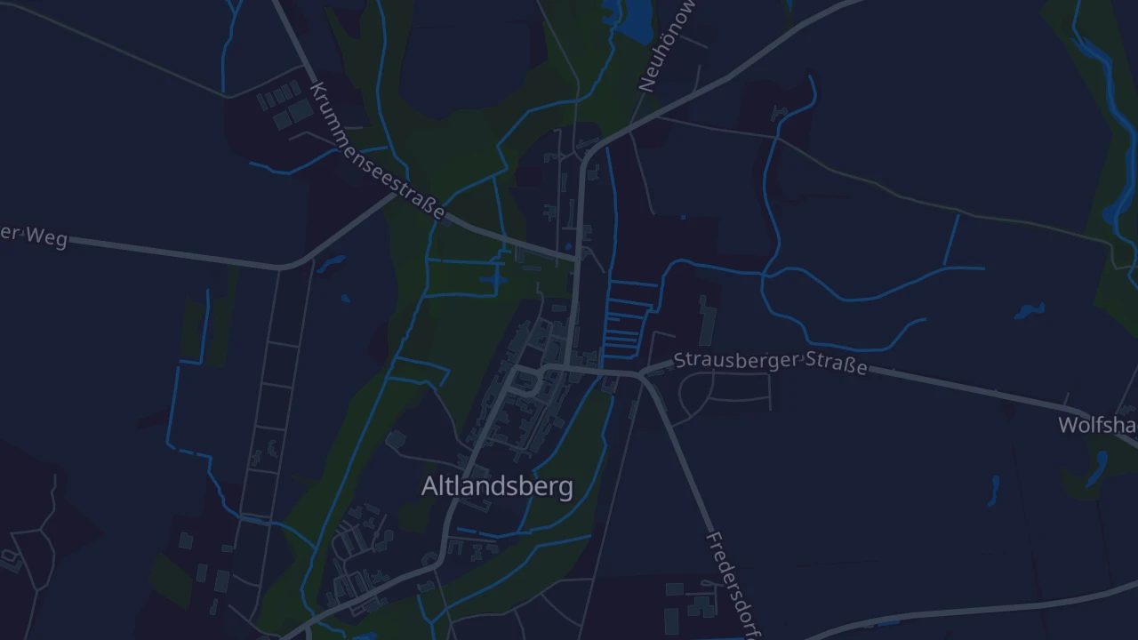 Karte von Altlandsberg