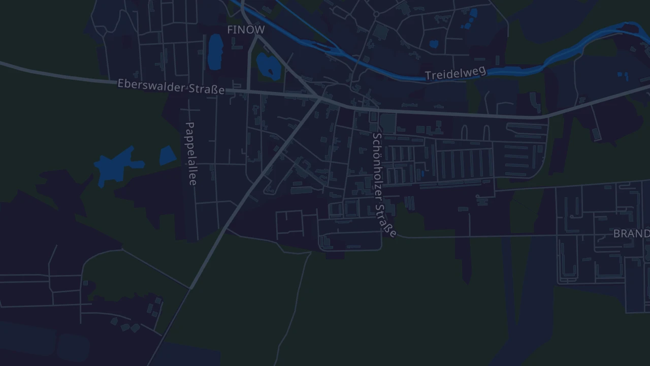 Karte von Eberswalde