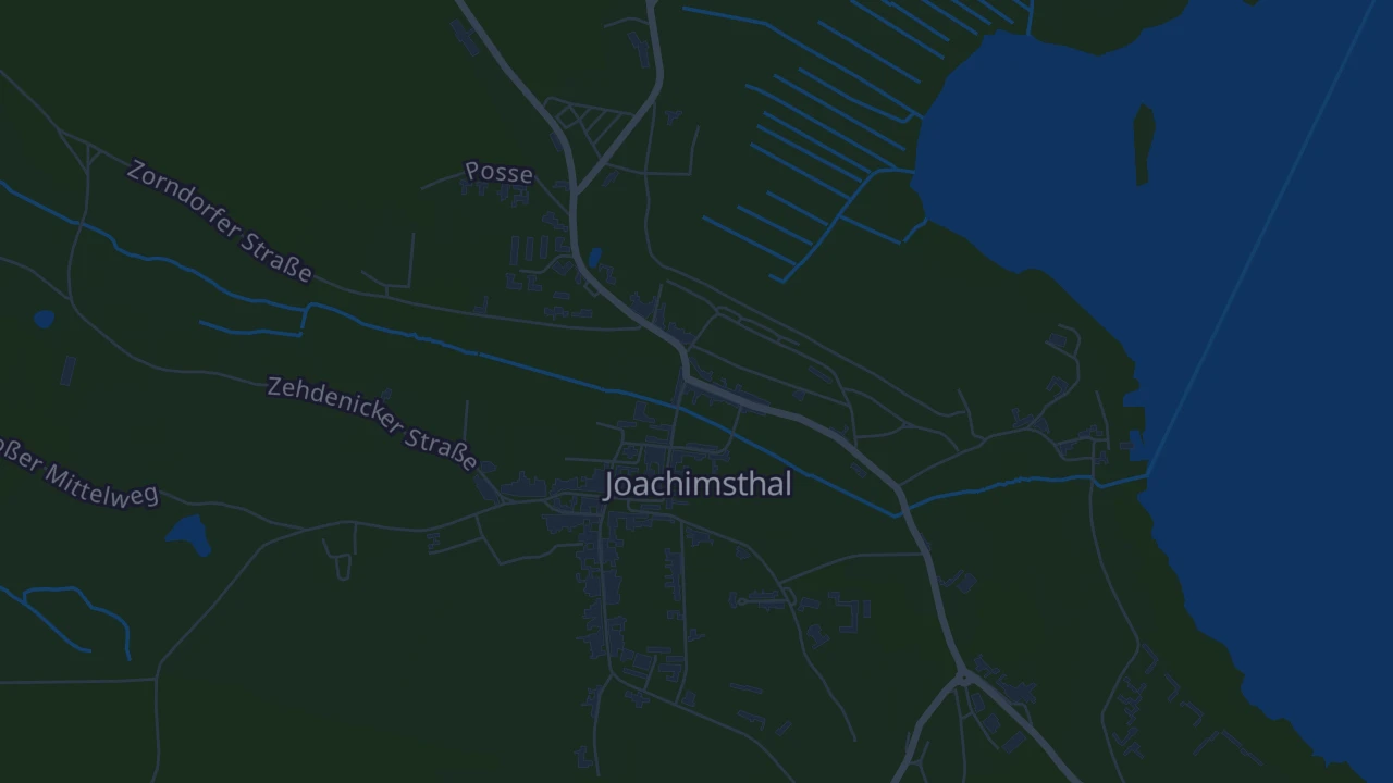 Karte von Joachimsthal
