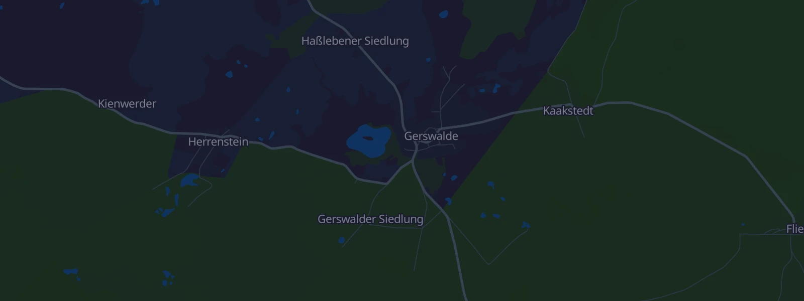 Karte von Gerswalde