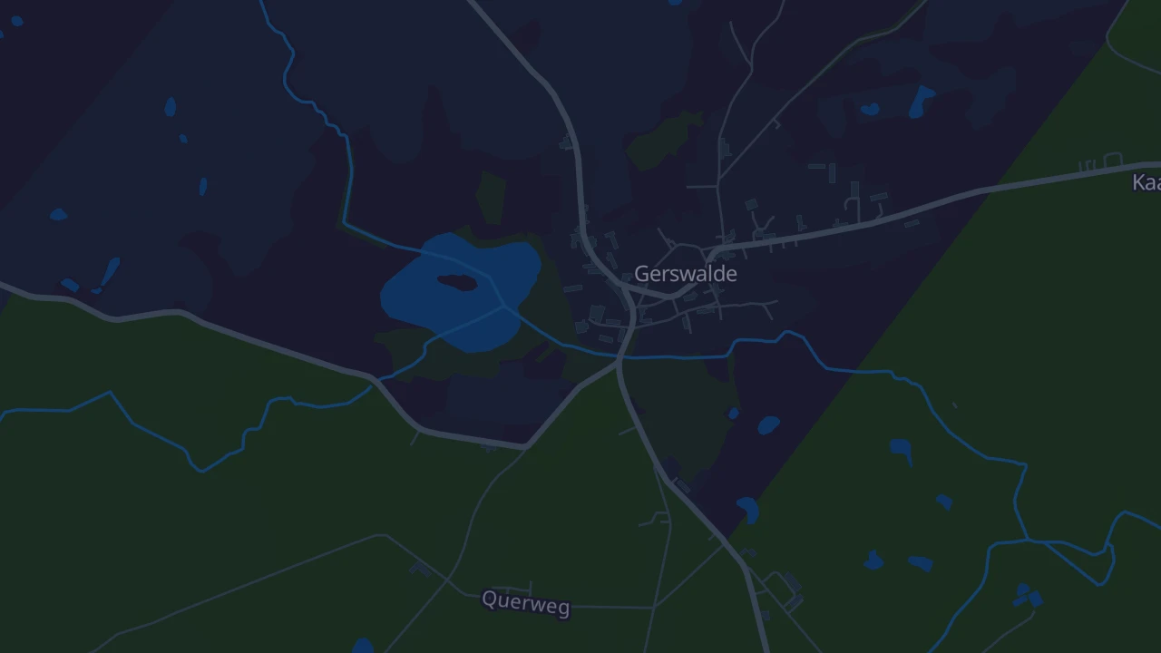 Karte von Gerswalde