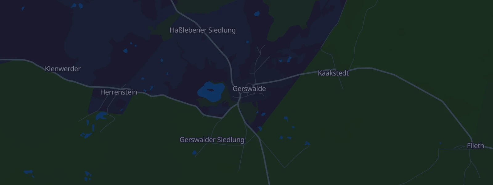 Karte von Gerswalde
