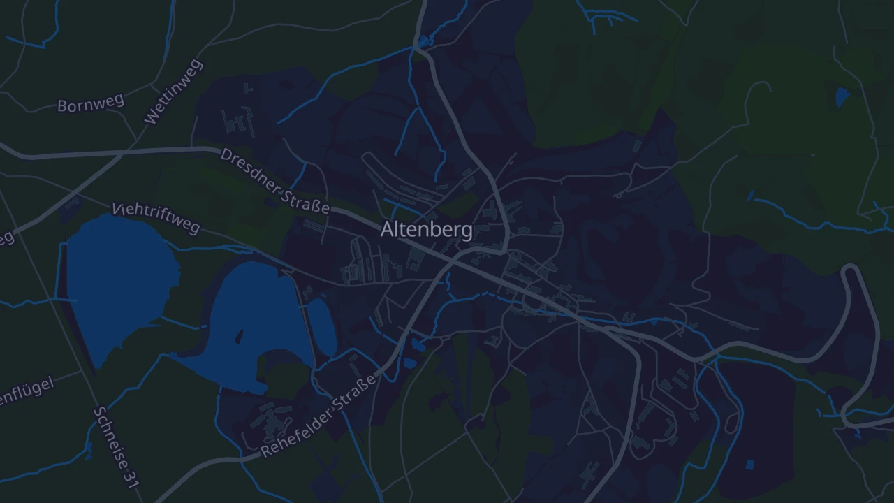 Karte von Altenberg