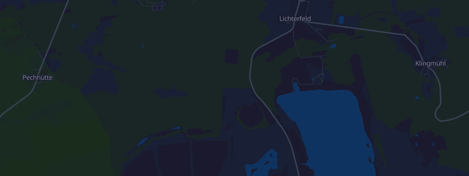 Karte von Lichterfeld