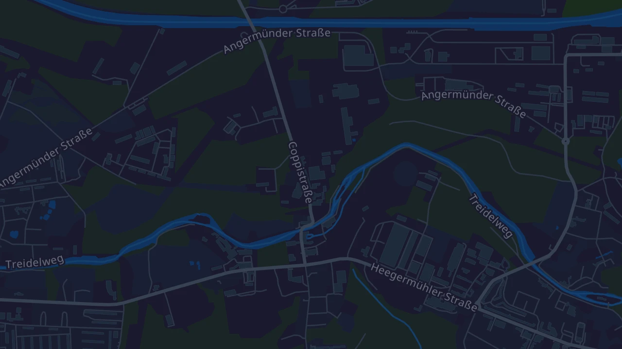 Karte von Eberswalde