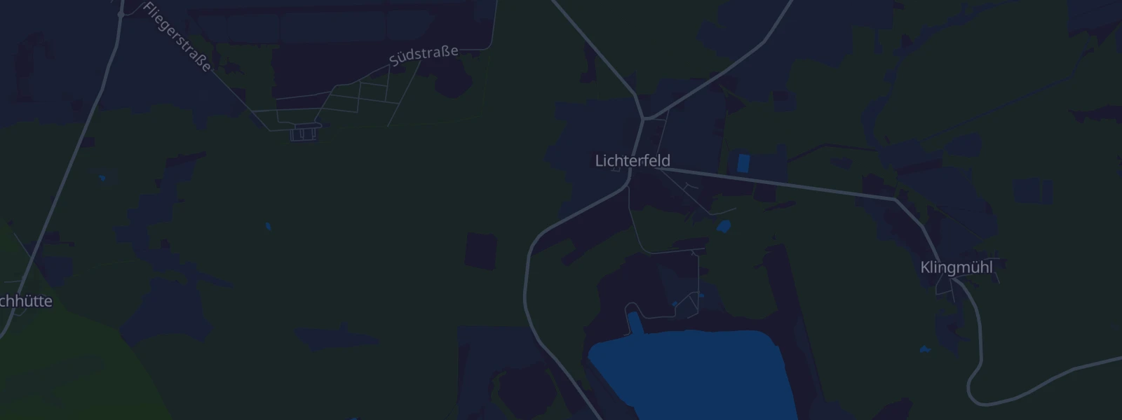 Karte von Lichterfeld