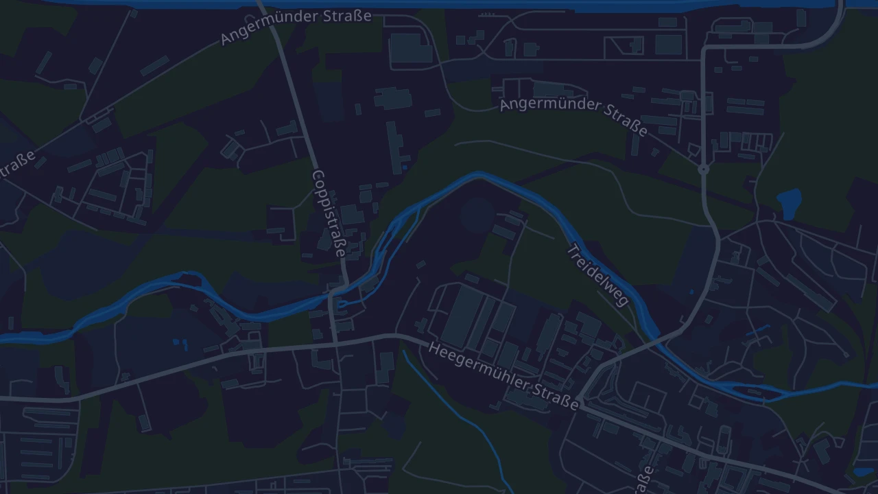 Karte von Eberswalde