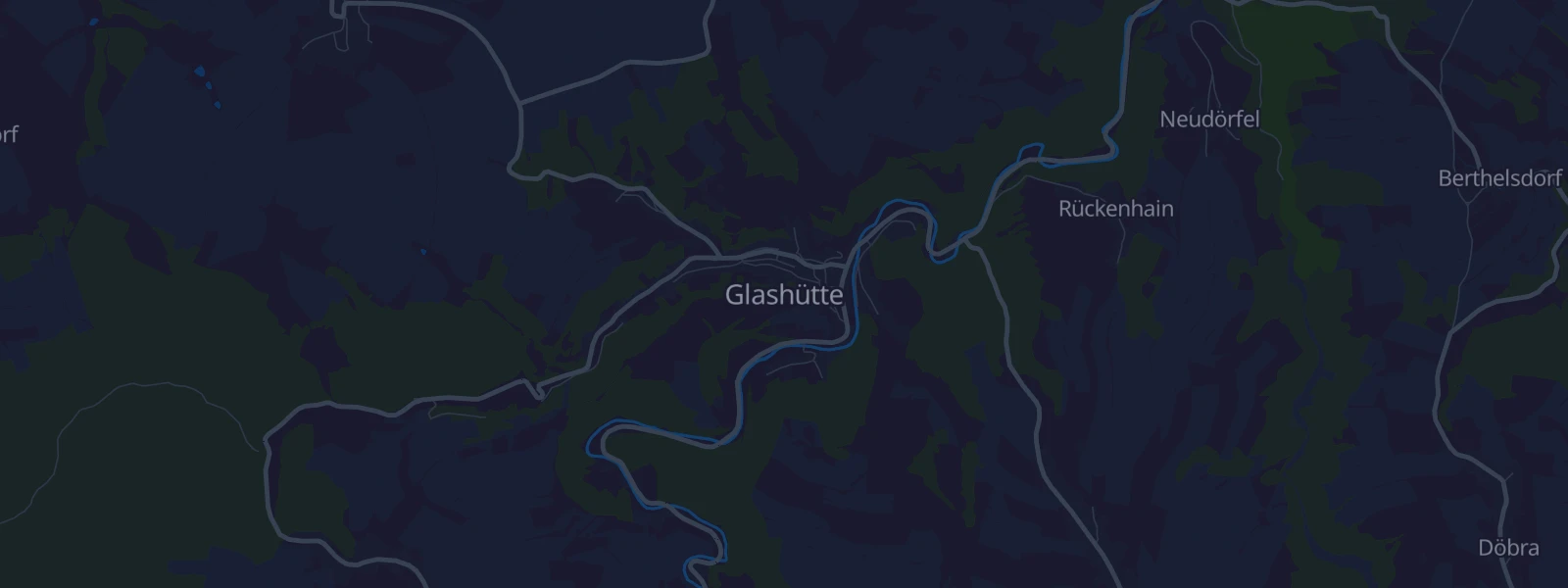 Karte von Glashütte