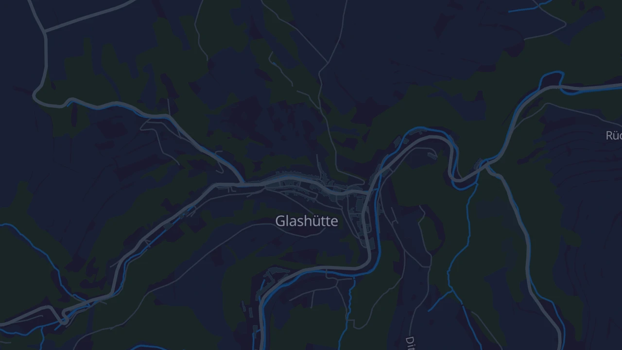 Karte von Glashütte