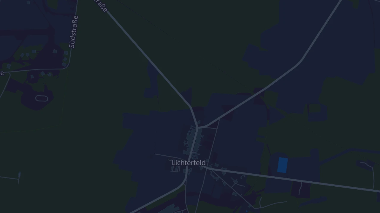 Karte von Lichterfeld