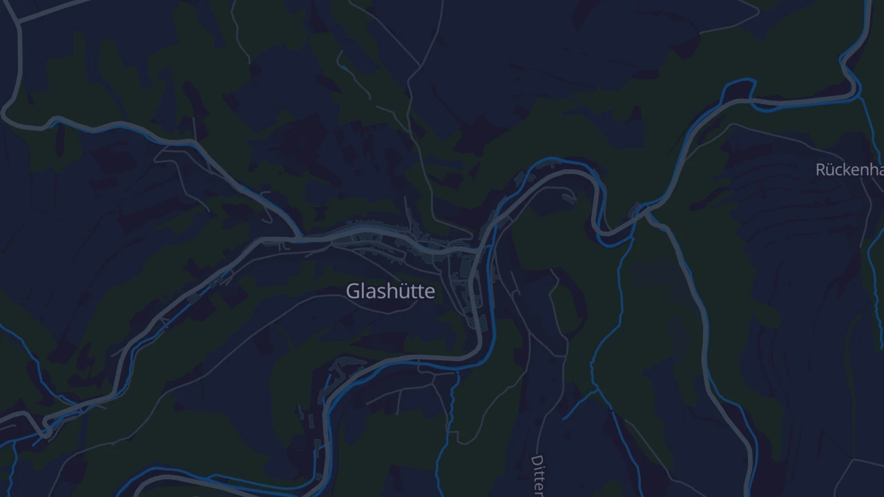 Karte von Glashütte