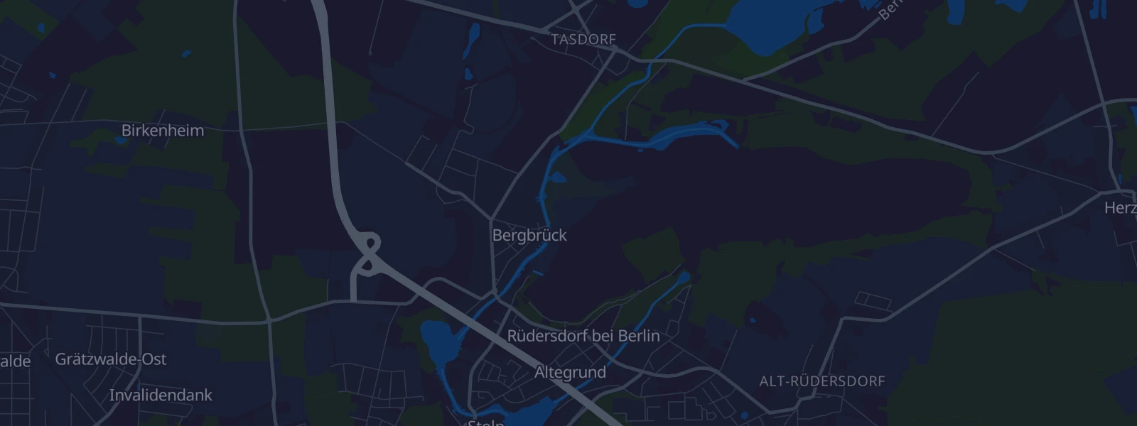 Karte von Rüdersdorf