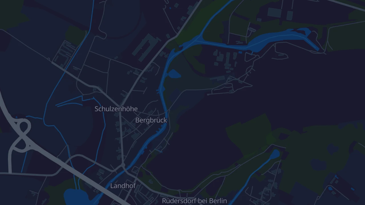 Karte von Rüdersdorf