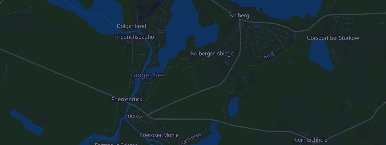 Karte von Heidesee