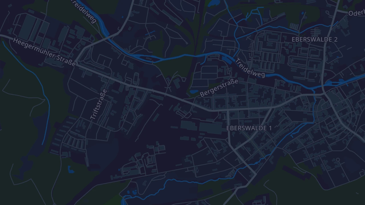 Karte von Eberswalde
