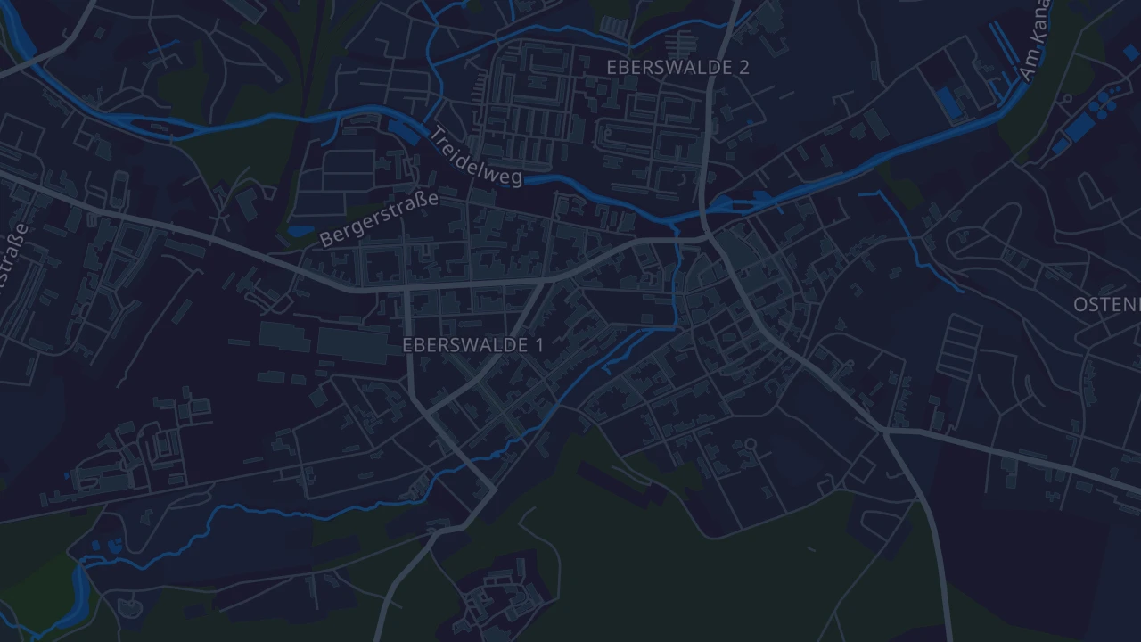 Karte von Eberswalde