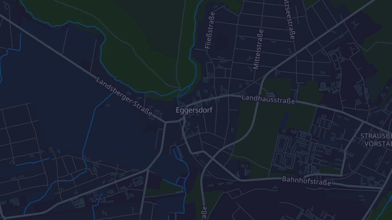 Karte von Petershagen/Eggersdorf