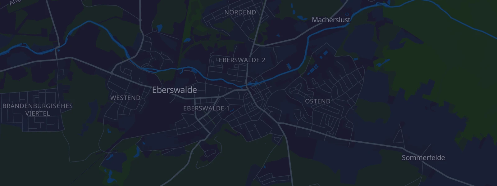 Karte von Eberswalde