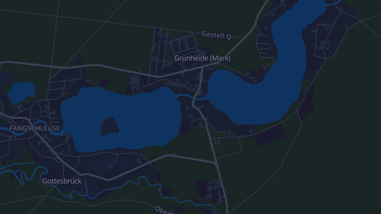 Karte von Grünheide (Mark