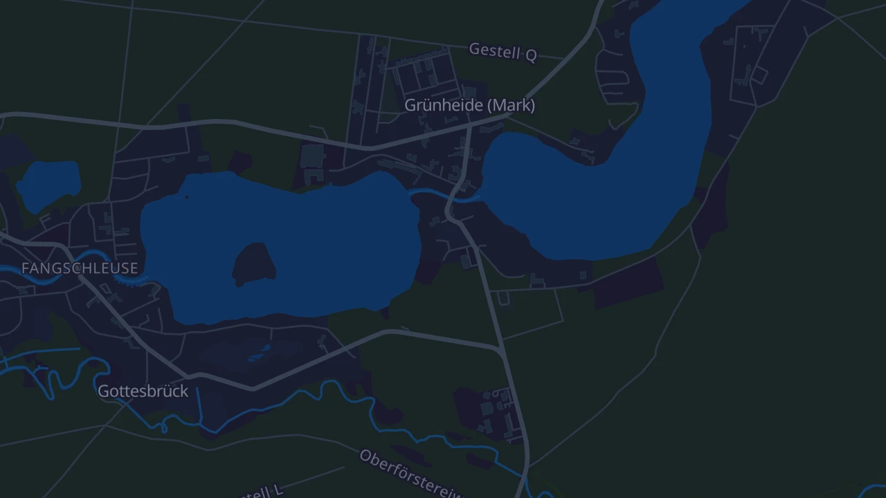 Karte von Grünheide (Mark