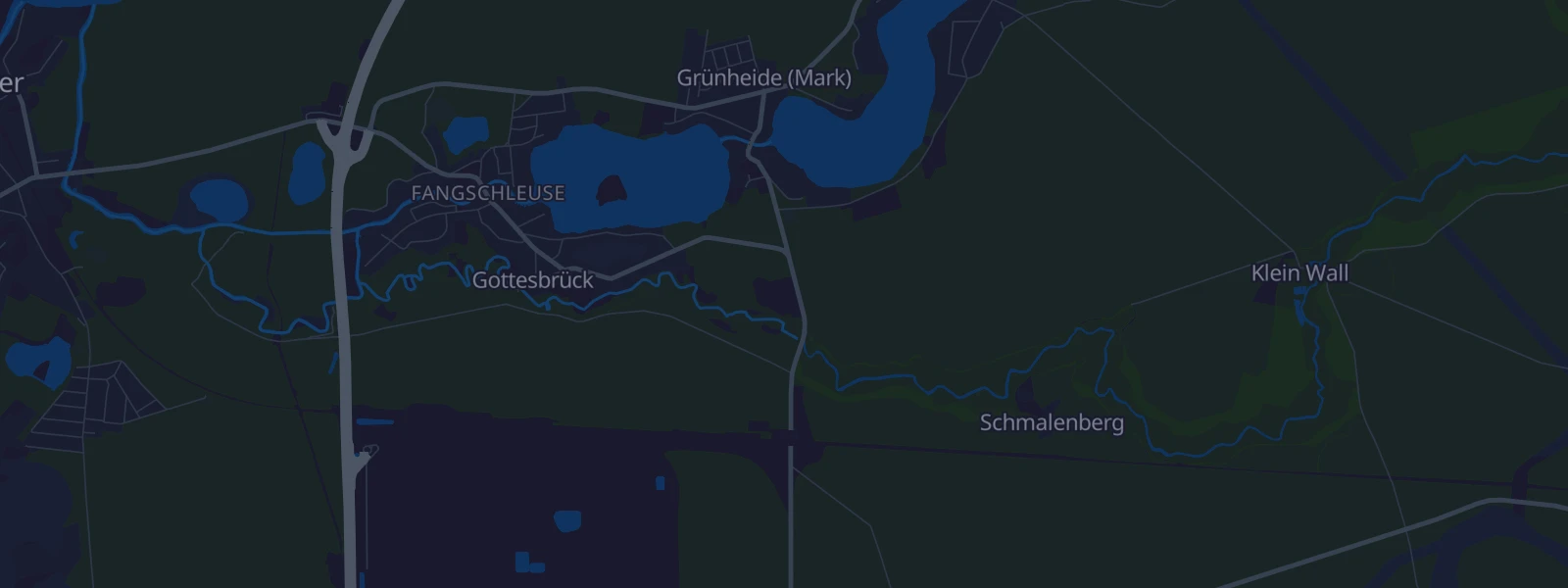 Karte von Grünheide (Mark)