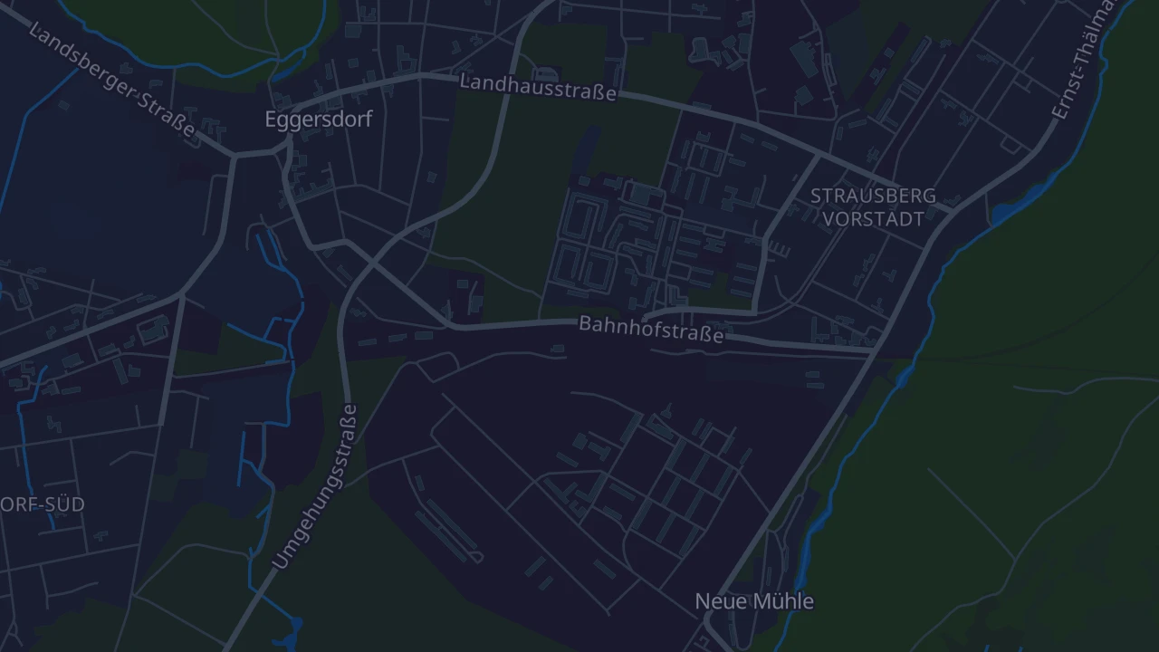 Karte von Strausberg