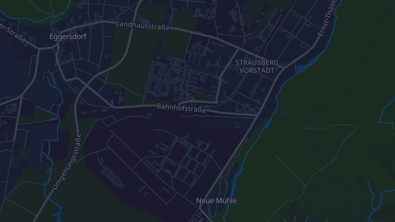 Karte von Strausberg