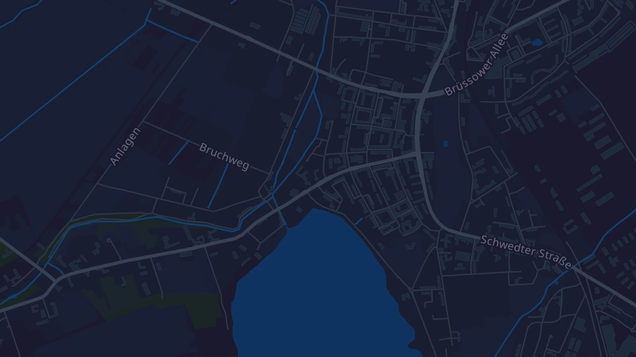 Karte von Prenzlau