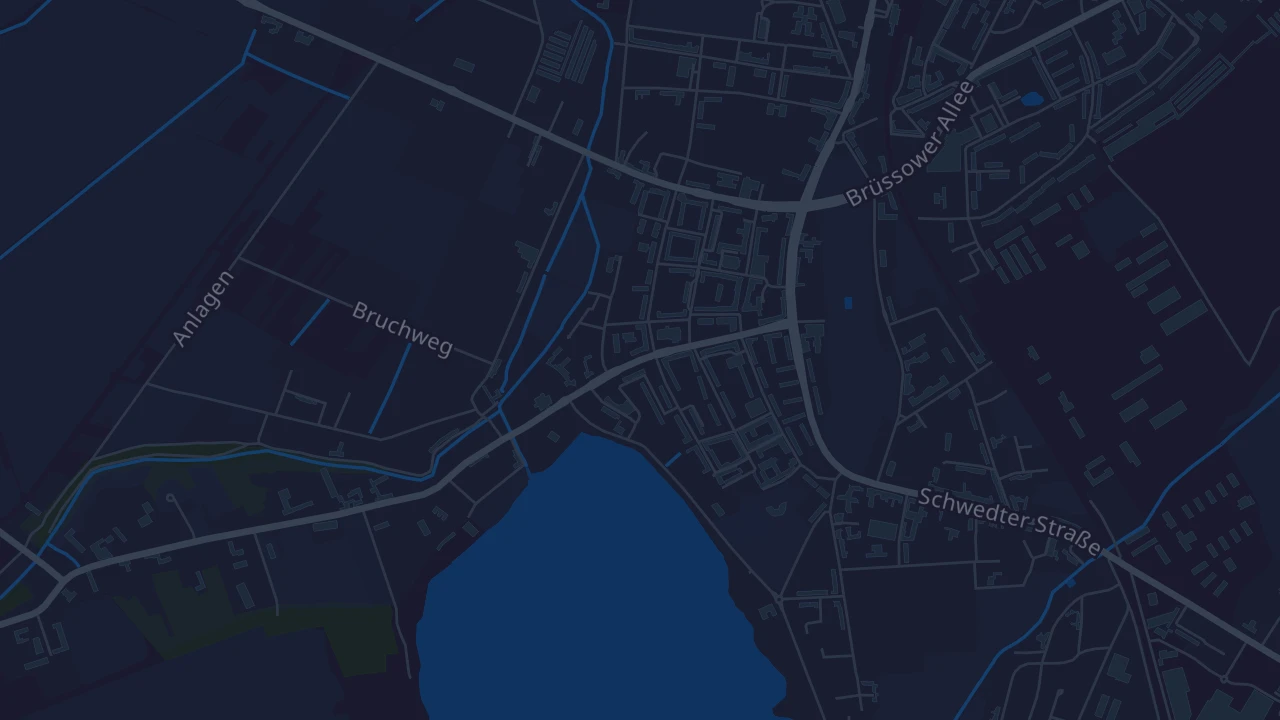 Karte von Prenzlau