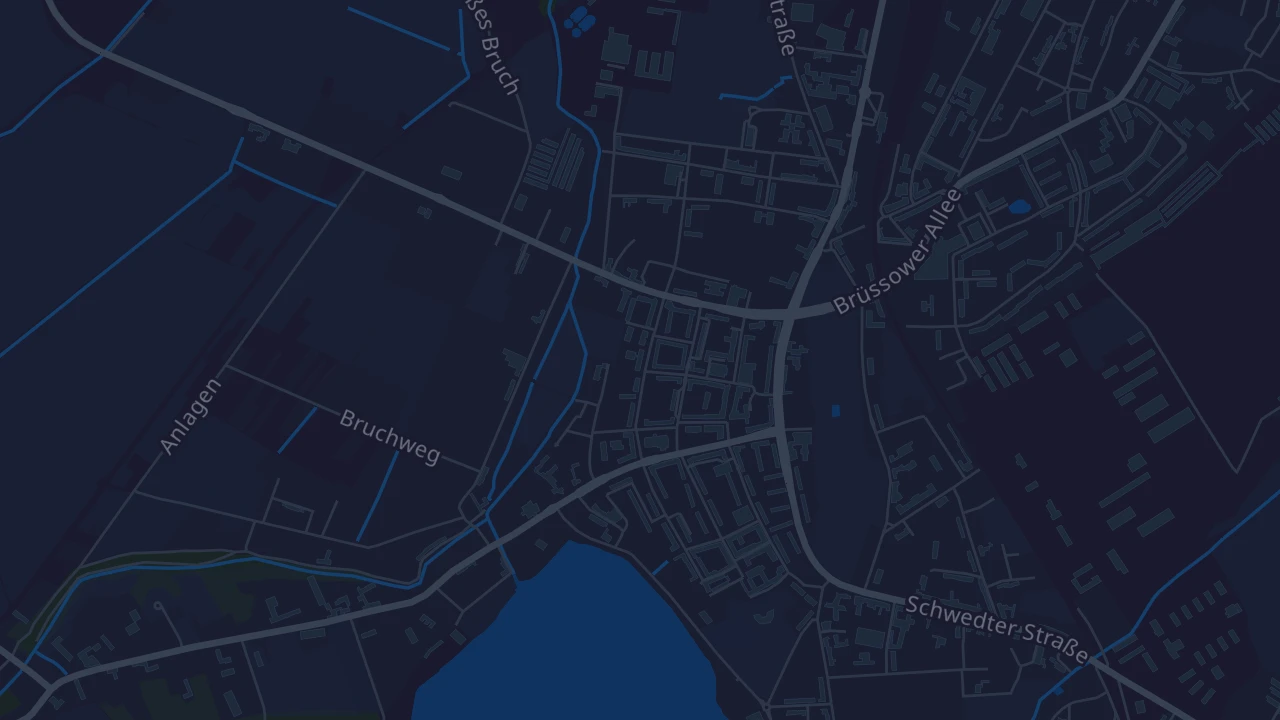 Karte von Prenzlau
