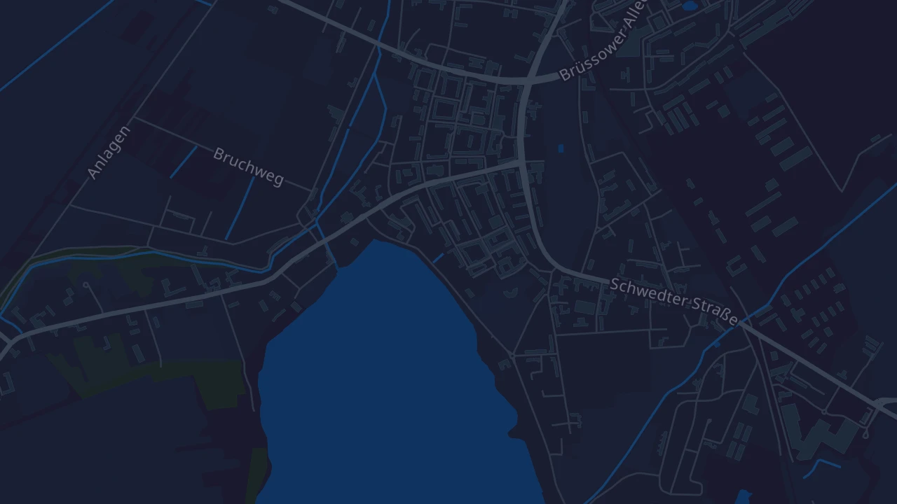 Karte von Prenzlau