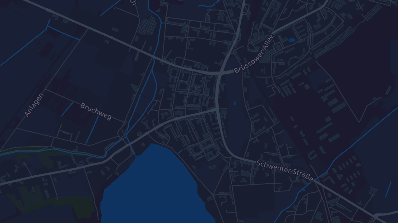Karte von Prenzlau