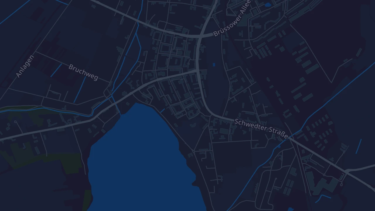 Karte von Prenzlau