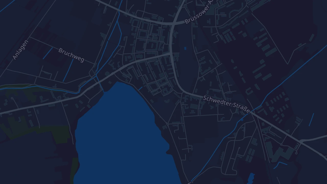 Karte von Prenzlau
