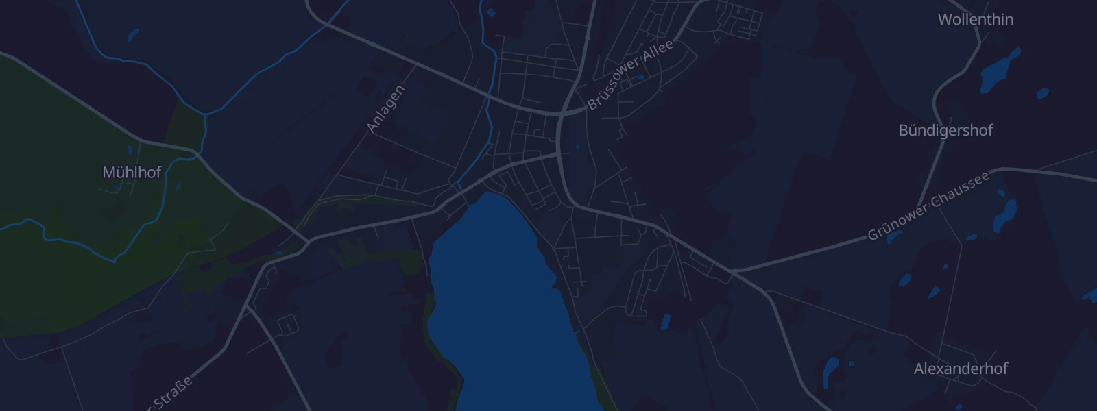 Karte von Prenzlau