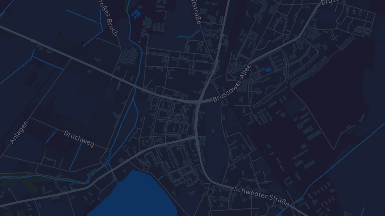 Karte von Prenzlau