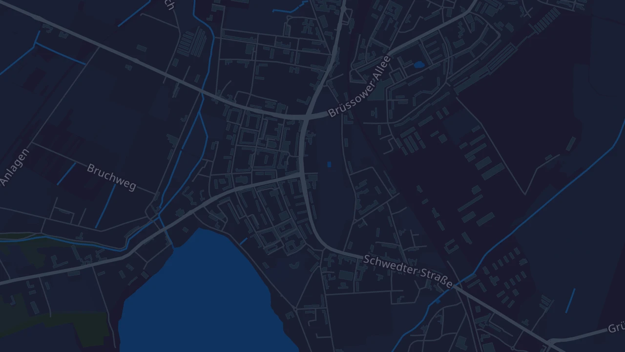 Karte von Prenzlau