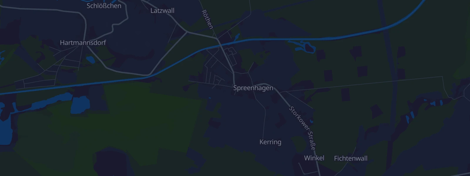 Karte von Spreenhagen