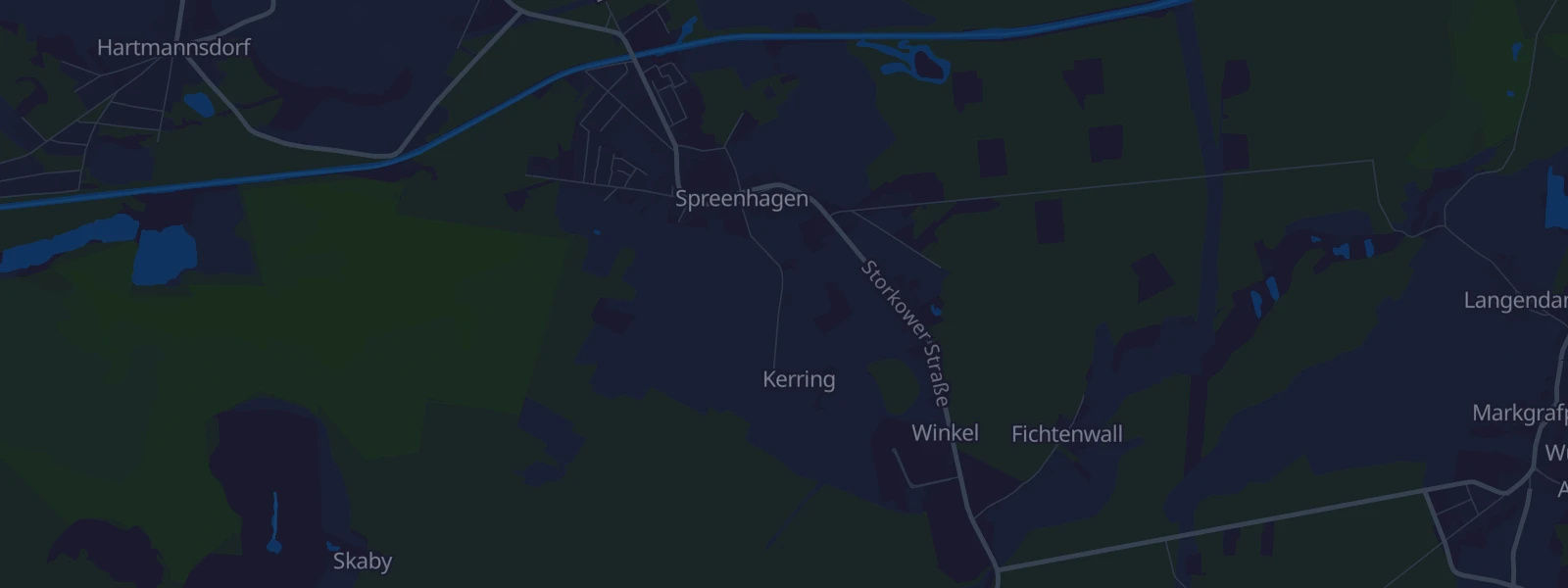 Karte von Spreenhagen