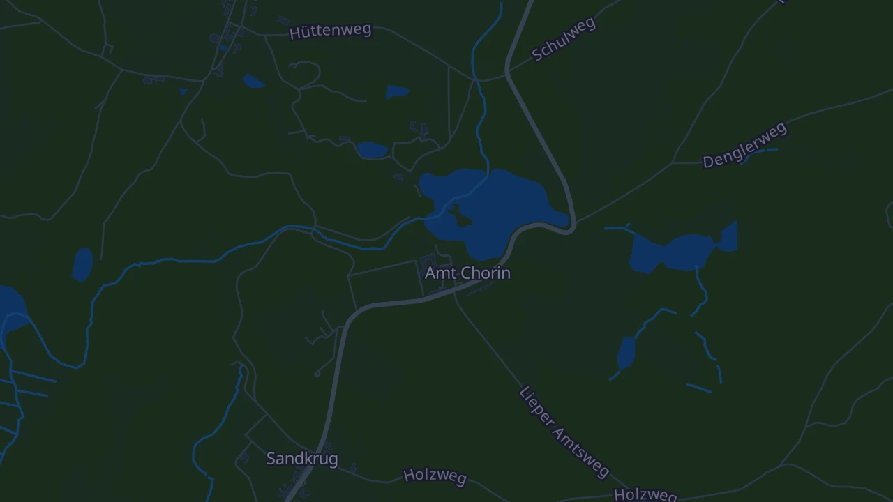 Karte von Chorin